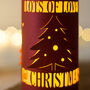 Personalised Lantern Sending Lots Of Love For Christmas, thumbnail 6 of 6