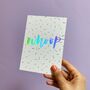 Whoop Celebration Card With Confetti Envelope, thumbnail 1 of 5