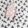 Red And Black Hearts Personalised Phone Case, thumbnail 3 of 4