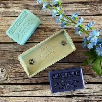 Handmade French Soap With Ceramic Soap Dish, 7 of 10