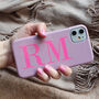 Winter Pink Personalised Phone Case, thumbnail 1 of 4