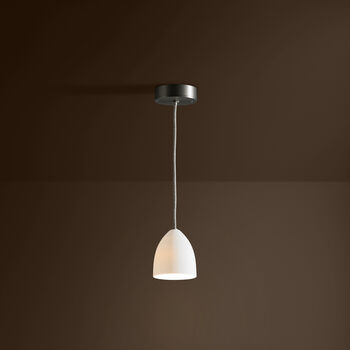 Small Porcelain Pendant Light, 2 of 7