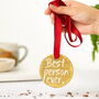 'Best Person Ever' Valentine's Chocolate Gold Medal, thumbnail 1 of 6