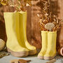 Little And Large Personalised Welly Planters Gift Set, thumbnail 1 of 6