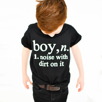 'Boy' Definition T Shirt, 4 of 5