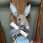 Bunny Rabbit Soft Toy Handmade And Personalised, thumbnail 5 of 11