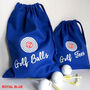 Personalised Golf Ball Bag, thumbnail 7 of 12