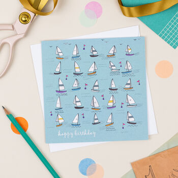 'Sailing' Birthday Card, 4 of 4