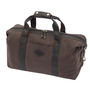 Waxed Canvas And Leather Duffle Bag, thumbnail 9 of 11