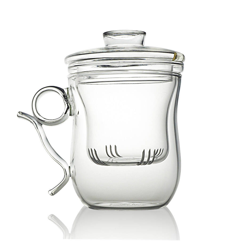 Glass Infuser Mug 350ml, 1 of 6