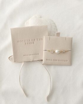 Mother Of The Bride Gift Bridesmaid Bracelet, 2 of 3