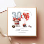 Personalised American Football Lover Birthday Card, thumbnail 1 of 2