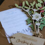 Personalised Letterbox Gift, Christmas Bouquet, thumbnail 8 of 12