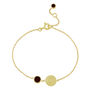 Bali Personalised Solid Gold And Birthstone Bracelet, thumbnail 12 of 12