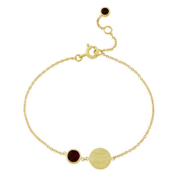 Bali Personalised Solid Gold And Birthstone Bracelet, 12 of 12
