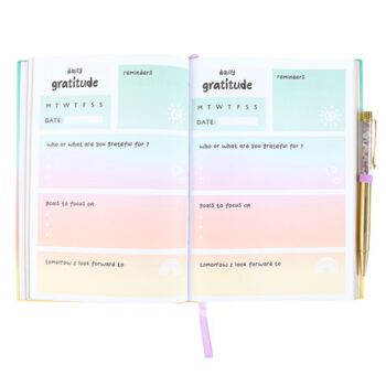 Gratitude Journal With Amethyst Crystal Pen, 2 of 8