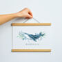 Personalised Humpback Whale Art Print, thumbnail 3 of 3