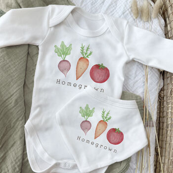 Homegrown New Baby Outfit, 5 of 7