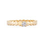 Pebble Solid Gold Diamond Engagement Ring, thumbnail 9 of 10