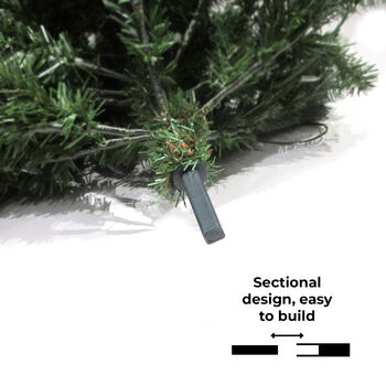 Artificial Pre Lit Christmas Tree Douglas Fir 7ft, 4 of 7