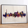 Carlisle Skyline Cityscape Art Print, thumbnail 6 of 12