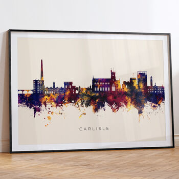 Carlisle Skyline Cityscape Art Print, 6 of 12