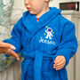 Personalised Space Themed Kids Bathrobe, thumbnail 6 of 11