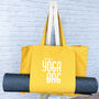 Modern, Personalised Yoga Bag With Name, thumbnail 2 of 3