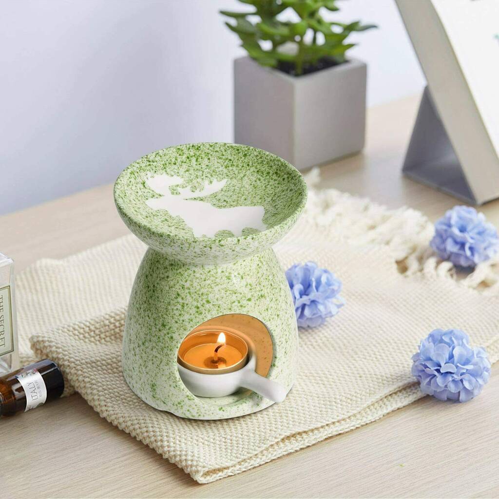 Ceramic Aromatherapy Essential Oil Burner By Momentum