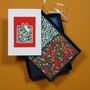 Festive Liberty Print Handkerchiefs, thumbnail 3 of 4