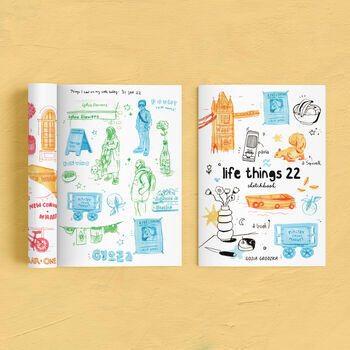 Life Things Sketchbook Zine, 3 of 8