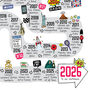 40th Birthday Personalised Print ‘Road To 40’, thumbnail 5 of 10