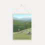 Go Fell Running Travel Poster Art Print, thumbnail 6 of 8