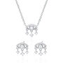 Crystal Eye Gift Set | Earrings And Necklace, thumbnail 6 of 7