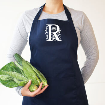Personalised Initial Apron: Cooking, Crafts, Gardening, 3 of 12