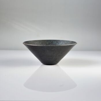 11th Anniversary Gift, Personalised Steel Forged Bowl, 7 of 9