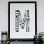 Best Of Manchester Print Graduation Gift, thumbnail 5 of 7