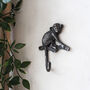 Cast Iron Monkey Tail Hook, thumbnail 1 of 2