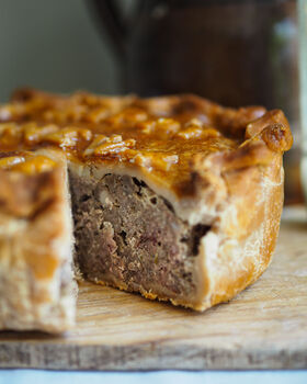 Large Personalised Pork Pie For Anniversary Or Birthday, 4 of 5