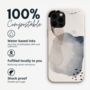 Grey Watercolour Biodegradable Phone Case, thumbnail 2 of 7