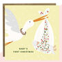 'Baby's First Christmas' Card, thumbnail 1 of 1