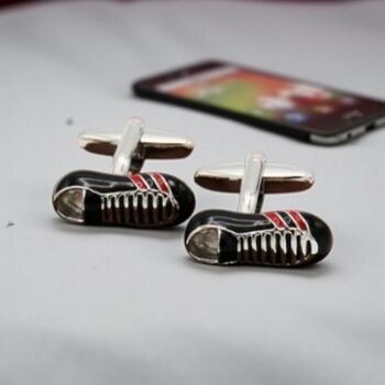 Personalised Football Boot Cufflinks, 4 of 12