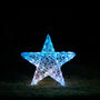 Twinkly Smart LED Outdoor Acrylic Medium Christmas Star, thumbnail 10 of 12