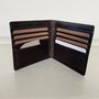 Slim Leather Wallet ~ Rfid Protected, thumbnail 2 of 7