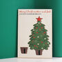 Pop Out Wooden Christmas Tree Card, thumbnail 8 of 8