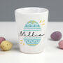 Personalised Ceramic Easter Egg Cup, thumbnail 2 of 5