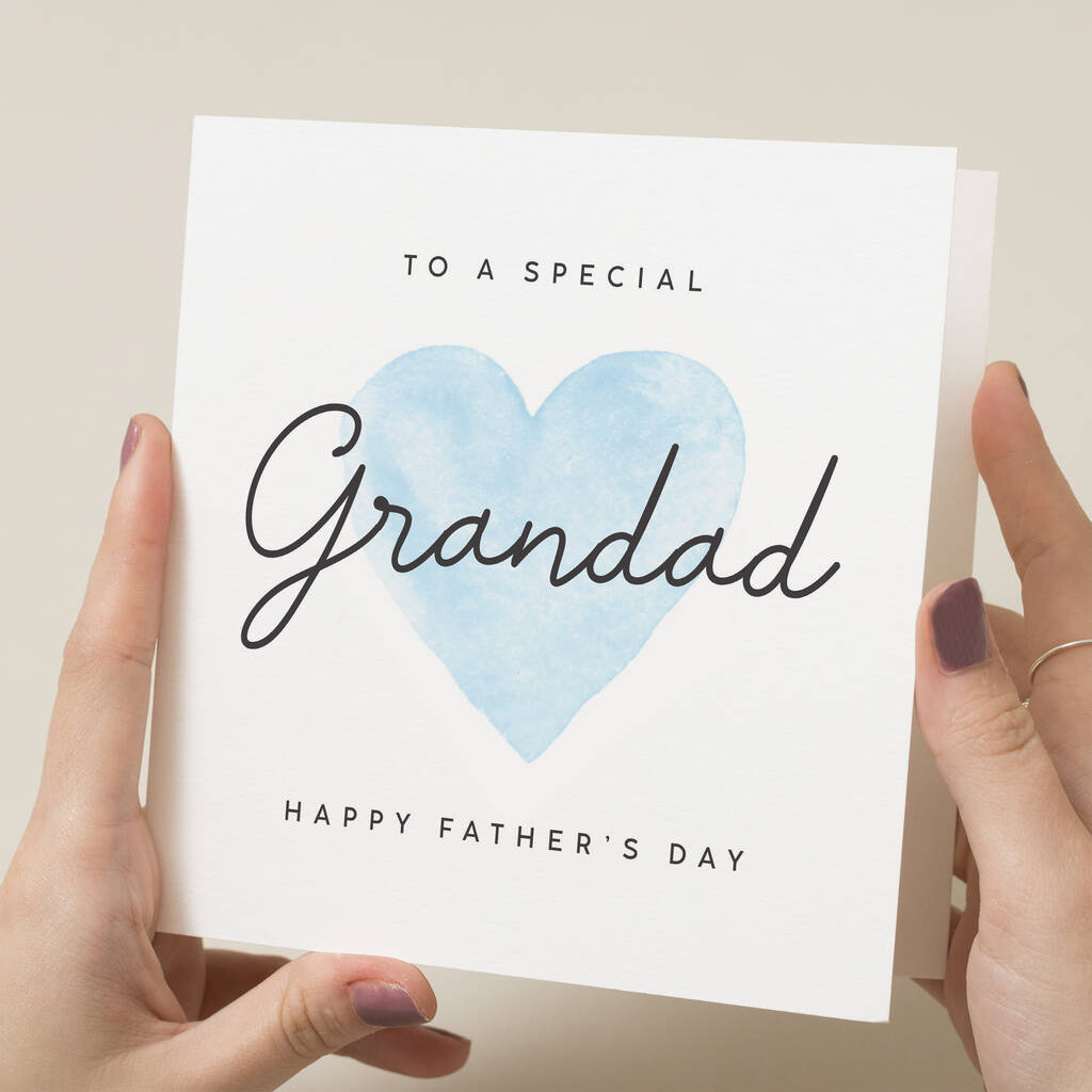 Special Grandad Card By Paper Scene