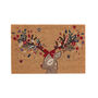 My Mat Printed Coir Christmas Colourful Deer, thumbnail 5 of 5