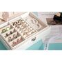Two Tier Jewellery Storage Box Organiser Case, thumbnail 2 of 7