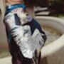 Limited Edition Kakuru Lanterns Japanese Crane Birds Blossoms And Lanterns 100% Silk Scarf, thumbnail 10 of 11
